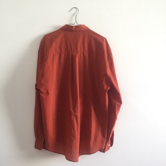 3 FOR $30 Vintage Oversize Mens Cotton Dress Shirt - Picture 4 of 4